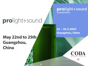 Coda Prolight+Sound Guangzhou 2023